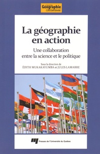 Edith Mukakayumba et Jules Lamarre - La géographie en action - Une collaboration entre la science et le politique.