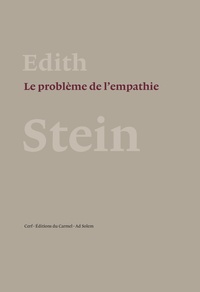 Edith Stein - Le problème de l'empathie.