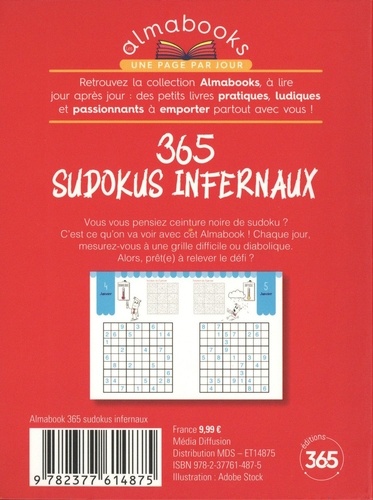 365 sudokus infernaux