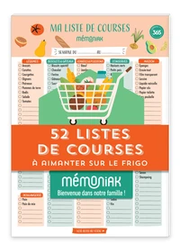 52 listes de courses à aimanter sur le frigo