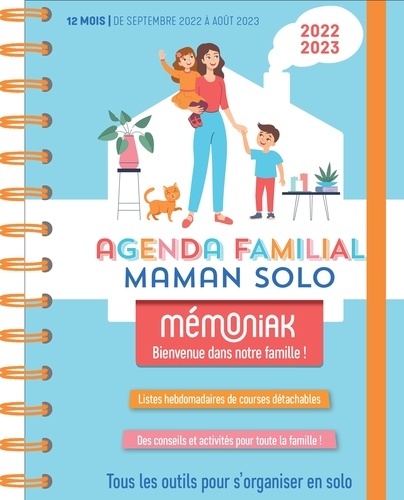 Agenda familial maman solo  Edition 2022-2023