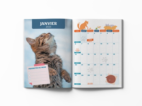 Agenda scolaire chats  Edition 2024-2025
