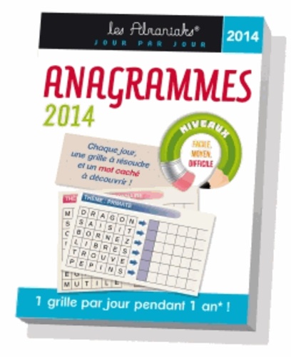  Editions 365 - Anagrammes 2014 - 1 grille par jour pendant 1 an !.