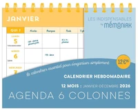 Calendrier hebdomadaire