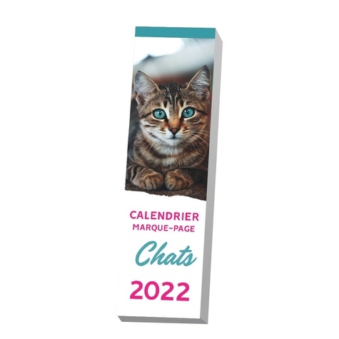 Calendrier marque-page Chats  Edition 2022
