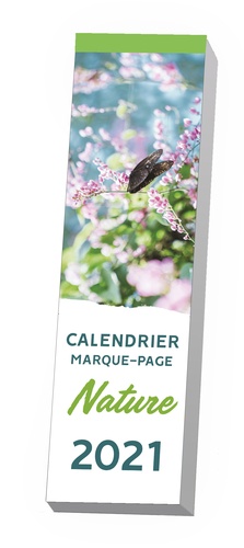 Calendrier marque-page Nature  Edition 2021