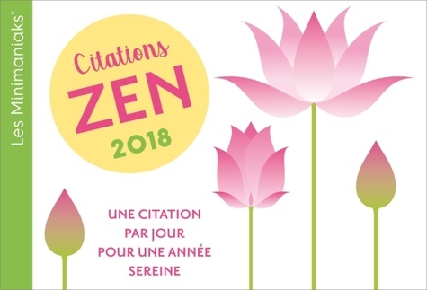 Citations zen  Edition 2018