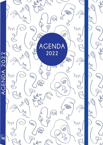 L'agenda de mon année - Visages  Edition 2022