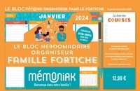  Editions 365 - Le Bloc hebdomadaire organiseur Famille Fortiche.