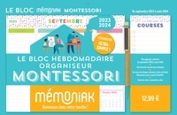  Editions 365 - Le Bloc hebodmadaire organiseur Montessori - Mémoniak.