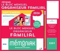  Editions 365 - Le Bloc mensuel organiseur familial Mémoniak.
