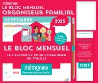  Editions 365 - Le bloc mensuel organiseur familial Mémoniak.