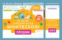  Editions 365 - Le bloc organisateur Montessori.