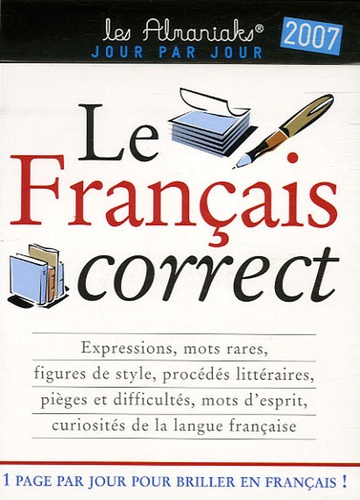 Editions 365 - Le Français correct.