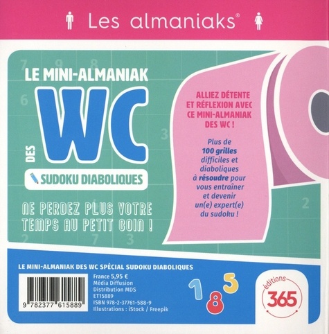 Le mini-Almaniak des WC. Sudoku diaboliques  Edition 2020