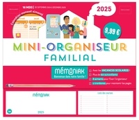  Editions 365 - Mini-organiseur familial Mémoniak - Edition 2025.