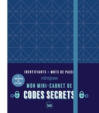  Editions 365 - Mon mini-carnet de codes secrets.