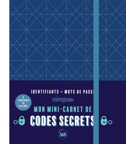 Mon mini-carnet de codes secrets