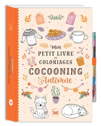 Mon petit livre de coloriages cocooning Automne