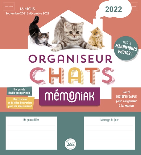 Organiseur Chats  Edition 2021-2022
