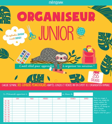 Organiseur junior  Edition 2020-2021