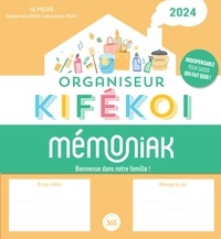  Editions 365 - Organiseur Kifékoi - 16 mois - De septembre 2023 à décembre 2024.