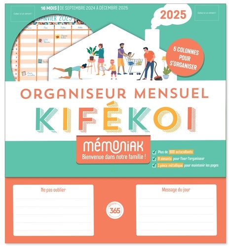 Organiseur Kifékoi. Edition 2025