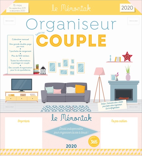 Organiseur spécial couple  Edition 2019-2020