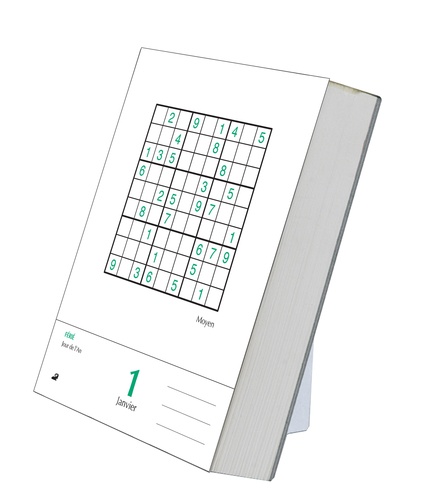 Sudoku. Une grille par jour, 3 niveaux  Edition 2023