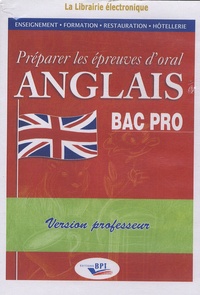Préparer les épreuves doral Anglais BAC Pro - Version professeur, 1 CD.pdf