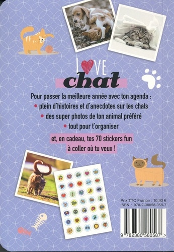 Love Chat. Avec 70 stickers offert  Edition 2020-2021