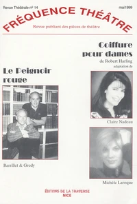 Le Peignoir rouge ; Coiffure pour dames