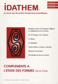 Compléments à l'étude des formes