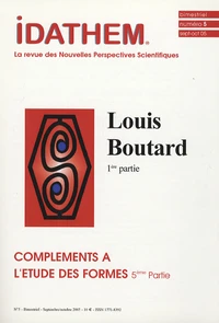 Compléments à l'étude des formes