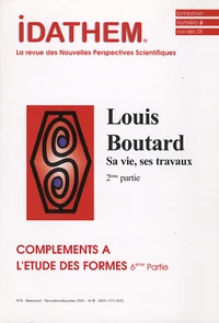 Compléments à l'étude des formes