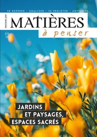 Jardins et paysages, espaces sacrés