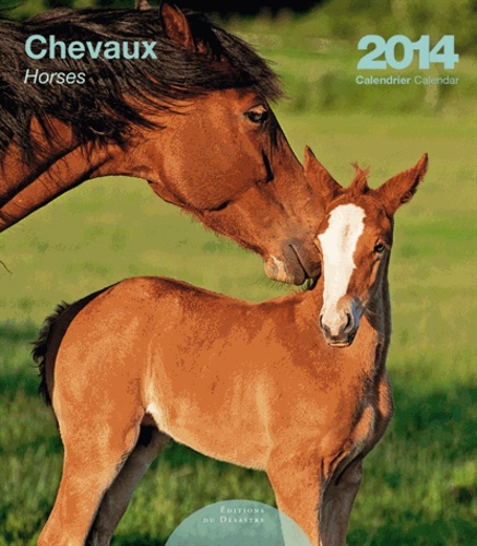 Calendrier 14x16 Chevaux