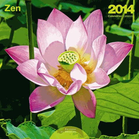 calendrier 30X30 Zen
