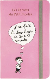 Carnet Petit Nicolas 9x14 rose
