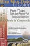 Editions du vieux crayon Les - Paris/Tours - Saint-Jean-Pied-de-Port - Chemin de Compostelle - Guide de randonnée.