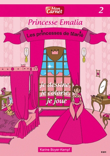  Editions Duteil - Les princesses de Marie - Carnet de coloriage 2.