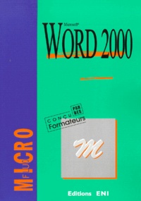 Editions ENI - Word 2000 - Microsof.
