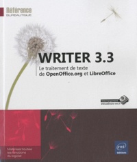 Editions ENI - Writer 3.3 - Le traitement de texte de OpenOffice.org et LibreOffice.