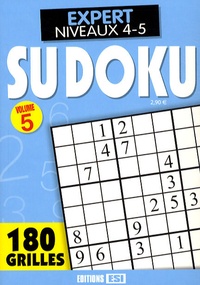  Editions ESI - Sudoku - Tome 5, Expert Niveaux 4-5.