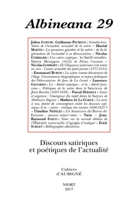 Discours satiriques et poétiques de l'actualité
