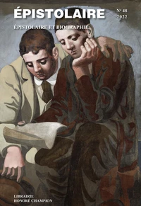 Epistolaire et biographie