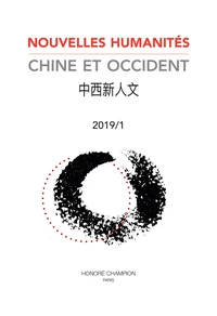 Nouvelles humanités - Chine et Occident N° 1/2019
