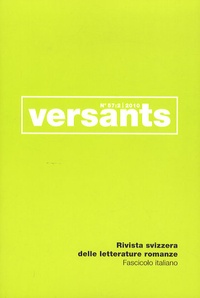 M. Pedroni - Versants N° 57:2/2010 : .