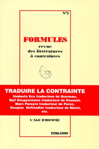  FORMULES 02 - Formules N° 2/1998-1999 : .