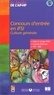  EDITIONS LAMARRE - Concours d'entrée en IFSI - Culture générale, sujets et corrigés 1997-2002.